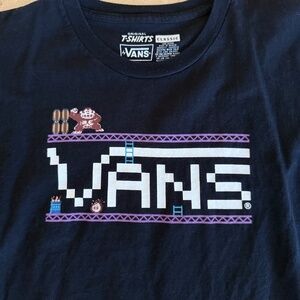 VANS x NINTENDO Donkey Kong vans logo t-shirt